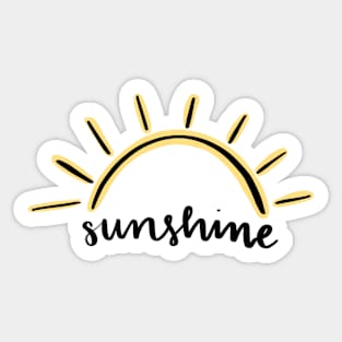 Sunny Sticker